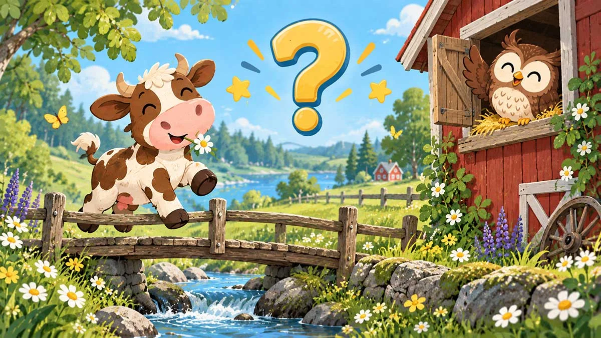 Vart är ugglan och vart står egentligen kon?